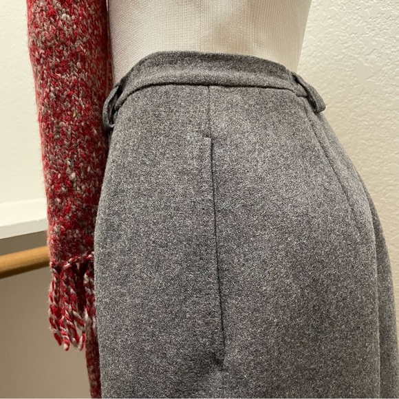 Eddie Bauer ❄️ Winter Warm Wool Blend Fringe Skirt & Scarf Bundle Sz 8/M - Picture 3 of 11